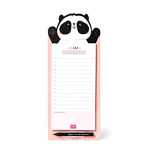 Legami Don't Forget Notizblock, magnetisch, 11 x 28 cm, Panda von LEGAMI