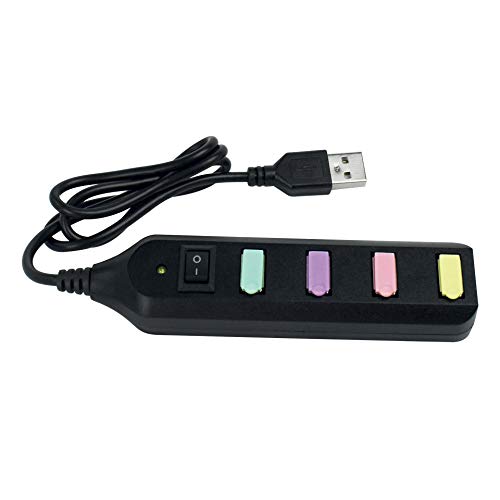 Legami MUA0001 USB-Hub mit 4 Anschlüssen, Schwarz von LEGAMI