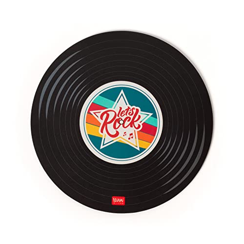 LEGAMI - Mauspad, Mauspad mit Staub- und blendfreier PVC-Oberfläche, Rutschfester Gummiboden, Vinyl Motiv, 22,3 x 23,3 cm LEGAMI - Mauspad, Mauspad mit Staub- und blendfreier PVC-Oberfläche, Rutschfester Gummiboden, Vinyl Motiv, 22,3 x 23,3 cm von LEGAMI