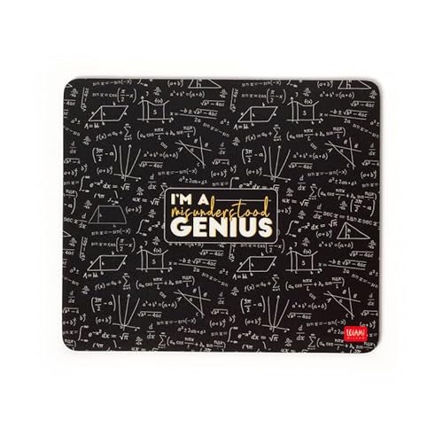 LEGAMI - Mauspad mit Boss-Thema, Mousepad mit Staub- und blendfreier PVC-Oberfläche, rutschfeste Gummibasis, 22,3 x 23,3 cm von LEGAMI