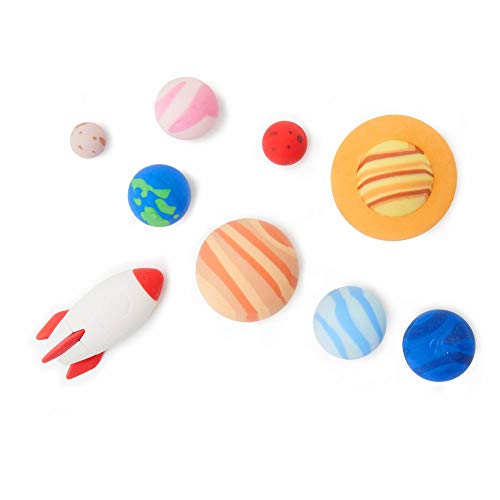 Legami SES0001 Solar System Radiergummi, 9 Stück Legami SES0001 Solar System Radiergummi, 9 Stück von LEGAMI