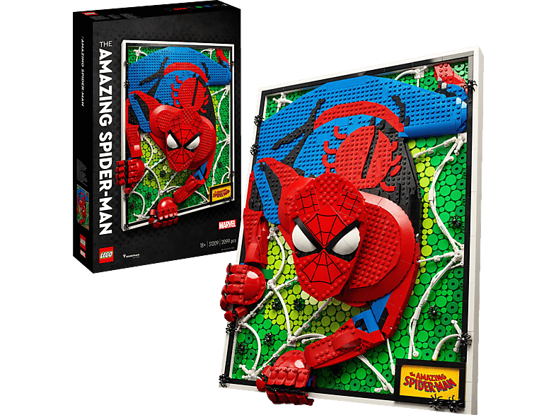 LEGO ART 31209 The Amazing Spider-Man Bausatz, Mehrfarbig von LEGO