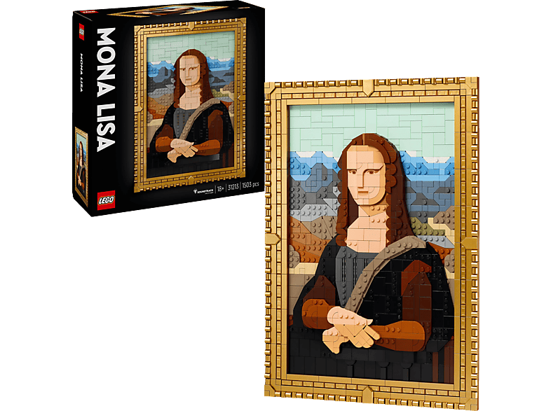 LEGO ART 31213 Mona Lisa Bausatz, Mehrfarbig LEGO ART 31213 Mona Lisa Bausatz, Mehrfarbig von LEGO