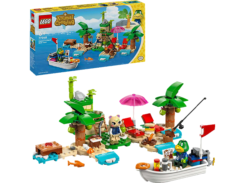 LEGO Animal Crossing 77048 Käptens Insel-Bootstour Bausatz, Mehrfarbig von LEGO