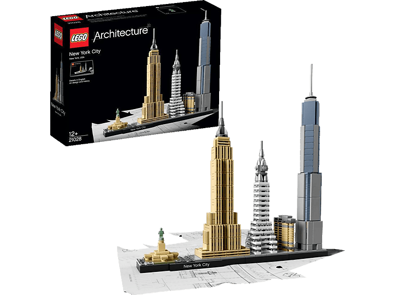 LEGO Architecture 21028 New York City Bausatz, Mehrfarbig von LEGO