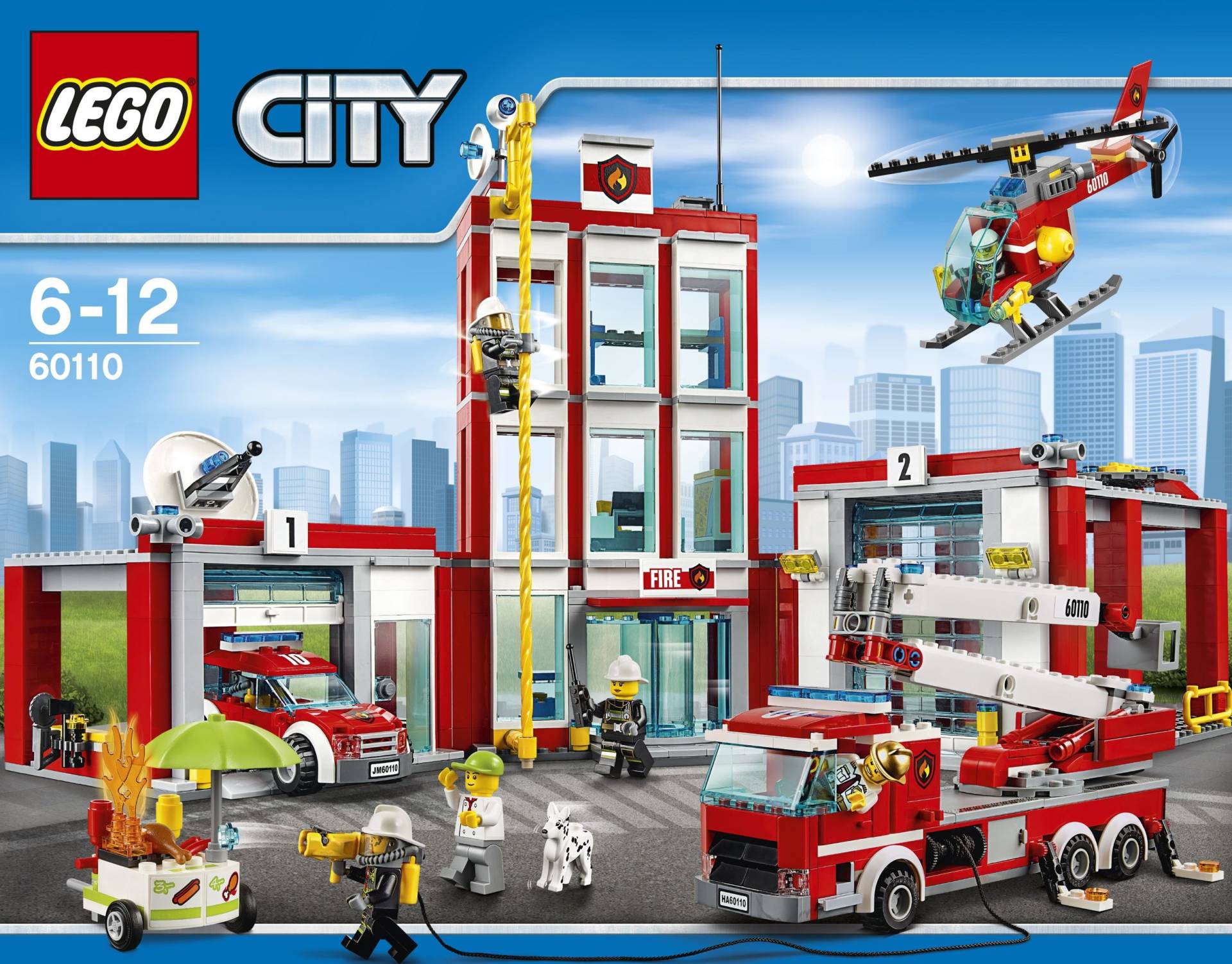 LEGO City - 60110 Große Feuerwehrstation von LEGO