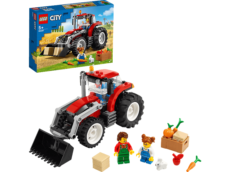 LEGO City 60287 Traktor Bausatz, Mehrfarbig von LEGO