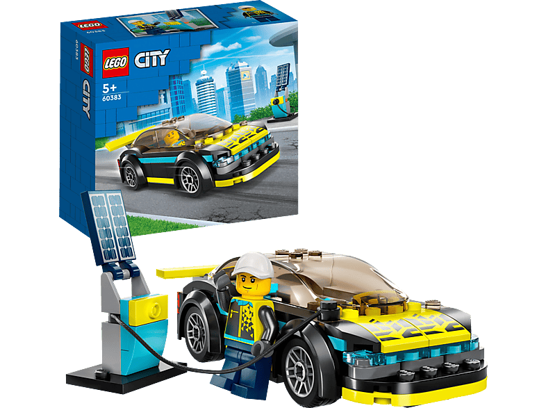 LEGO City 60383 Elektro-Sportwagen Bausatz, Mehrfarbig von LEGO