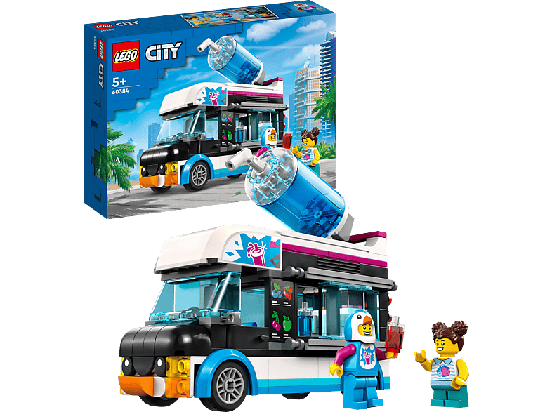 LEGO City 60384 Slush-Eiswagen Bausatz, Mehrfarbig von LEGO