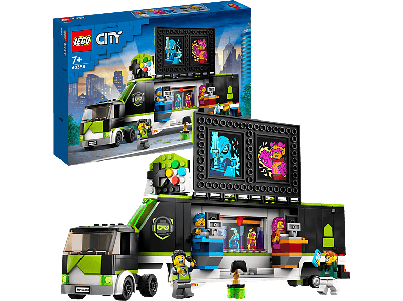 LEGO City 60388 Gaming Turnier Truck Bausatz, Mehrfarbig von LEGO
