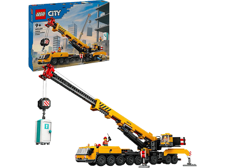 LEGO City 60409 Mobiler Baukran Bausatz, Mehrfarbig LEGO City 60409 Mobiler Baukran Bausatz, Mehrfarbig von LEGO