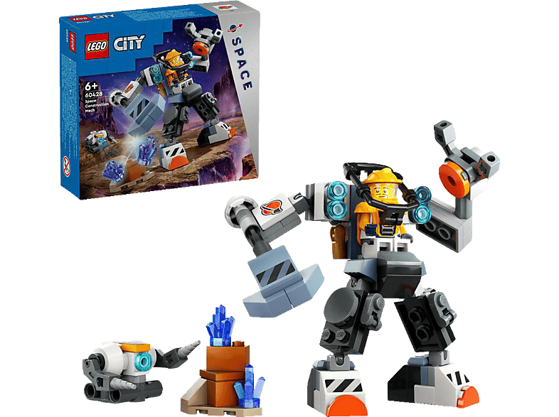 LEGO City 60428 Weltraum-Mech Bausatz, Mehrfarbig von LEGO