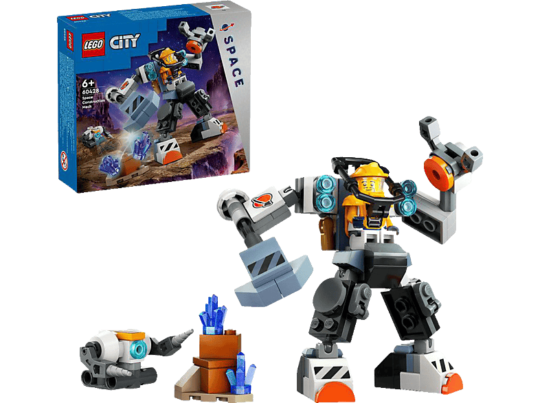 LEGO City 60428 Weltraum-Mech Bausatz, Mehrfarbig LEGO City 60428 Weltraum-Mech Bausatz, Mehrfarbig von LEGO
