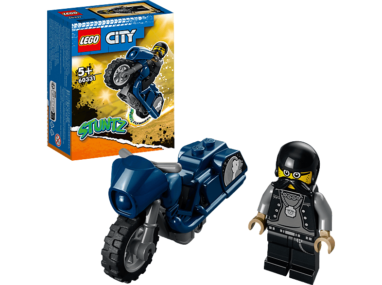 LEGO City Stuntz 60331 Cruiser-Stuntbike Bausatz, Mehrfarbig von LEGO