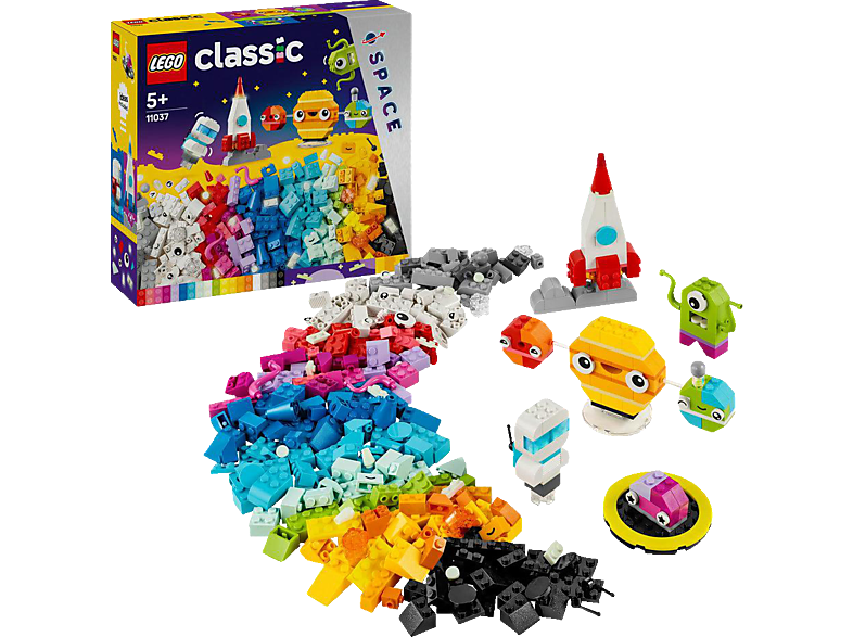 LEGO Classic 11037 Kreative Weltraumplaneten Bausatz, Mehrfarbig LEGO Classic 11037 Kreative Weltraumplaneten Bausatz, Mehrfarbig von LEGO
