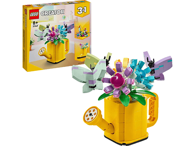 LEGO Creator 31149 Gießkanne mit Blumen Bausatz, Mehrfarbig von LEGO