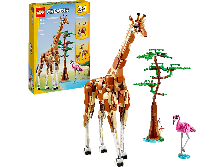 LEGO Creator 31150 Tiersafari Bausatz, Mehrfarbig von LEGO