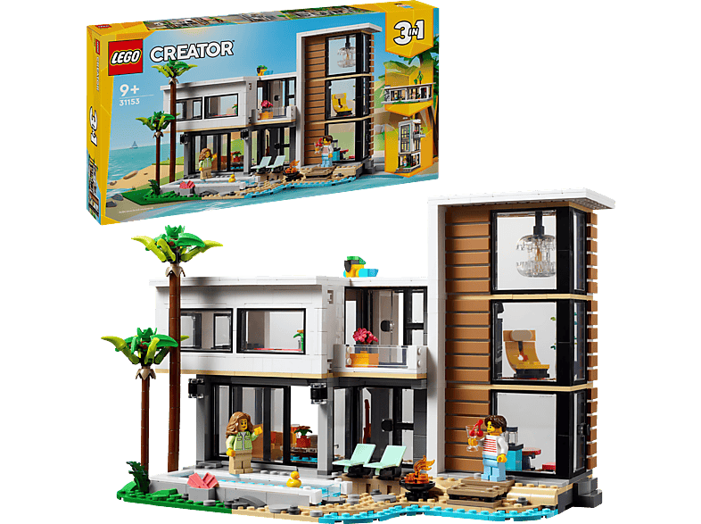 LEGO Creator 31153 Modernes Haus Bausatz, Mehrfarbig LEGO Creator 31153 Modernes Haus Bausatz, Mehrfarbig von LEGO