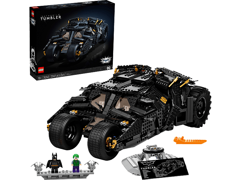 LEGO DC 76240 Batmobile™ Tumbler Bausatz, Mehrfarbig von LEGO