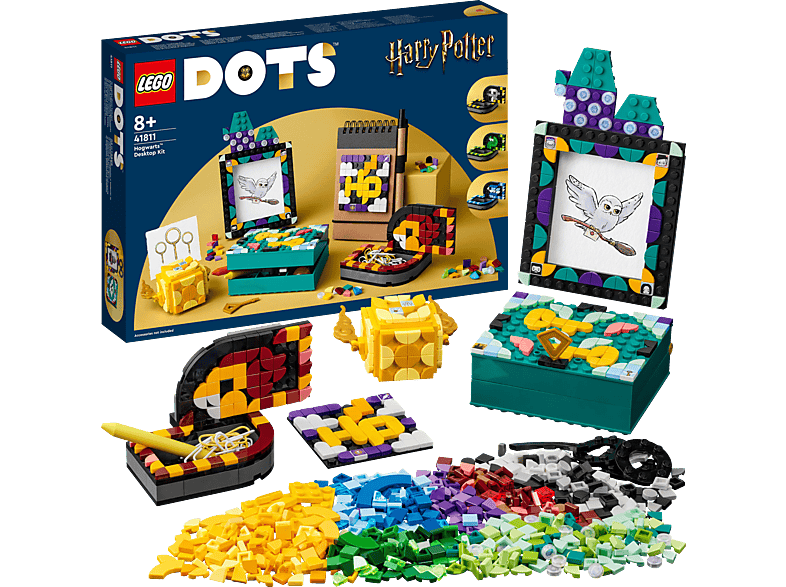 LEGO DOTS 41811 Hogwarts Harry Potter Schreibtisch-Set Bausatz, Mehrfarbig von LEGO