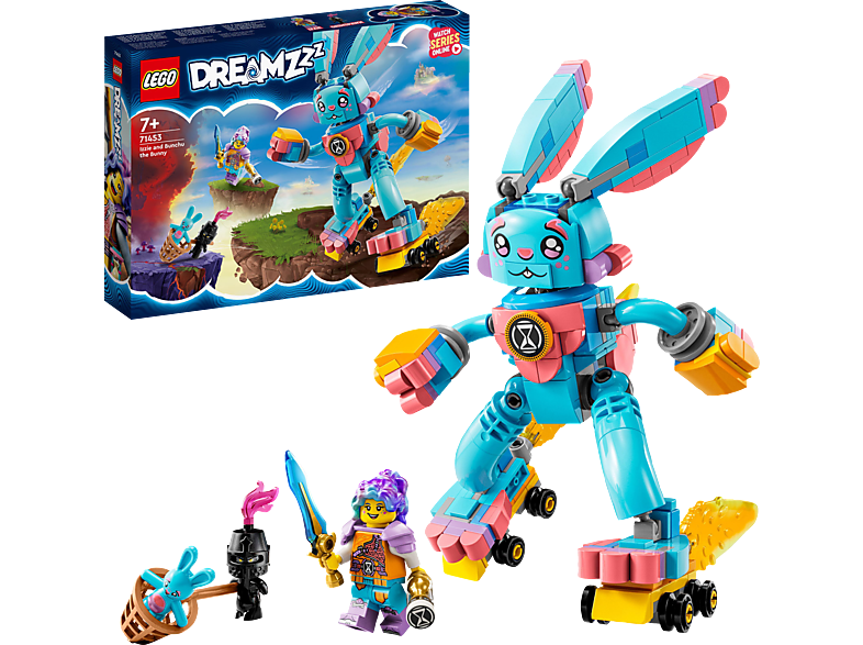 LEGO DREAMZzz 71453 Izzie und ihr Hase Bunchu Bausatz, Mehrfarbig von LEGO