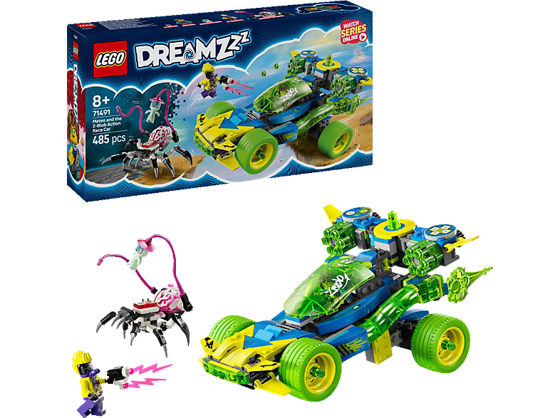 LEGO DREAMZzz 71491 Mateo mit dem Z-Blob Action-Rennwagen Bausatz, Mehrfarbig von LEGO