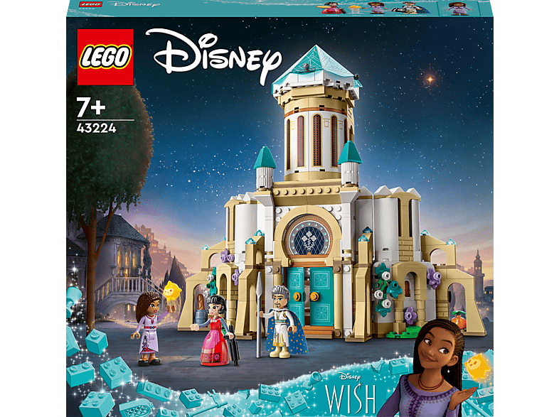 LEGO Disney 43224 König Magnificos Schloss Bausatz, Mehrfarbig von LEGO