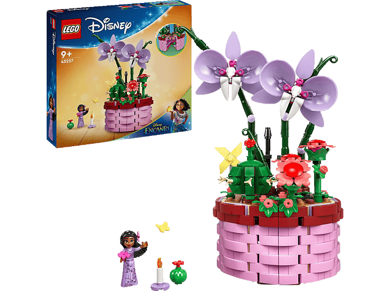 LEGO Disney Classic 43237 Isabelas Blumentopf Bausatz, Mehrfarbig von LEGO
