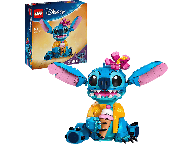 LEGO Disney Classic 43249 Stitch Bausatz, Mehrfarbig von LEGO