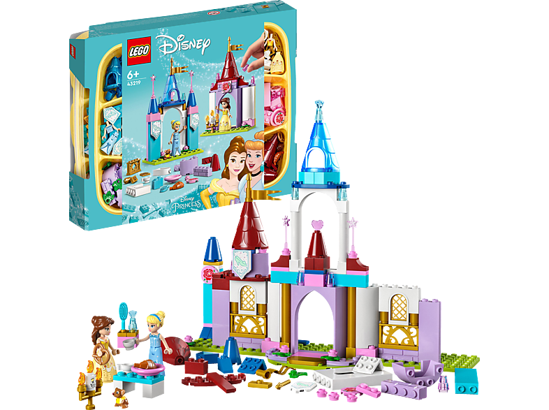 LEGO Disney Princess 43219 Kreative Schlösserbox Bausatz, Mehrfarbig von LEGO