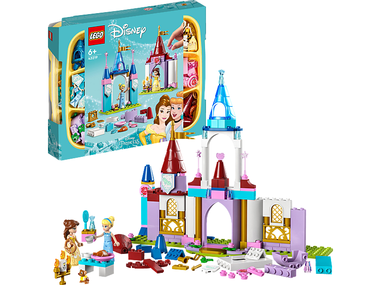 LEGO Disney Princess 43219 Kreative Schlösserbox Bausatz, Mehrfarbig von LEGO