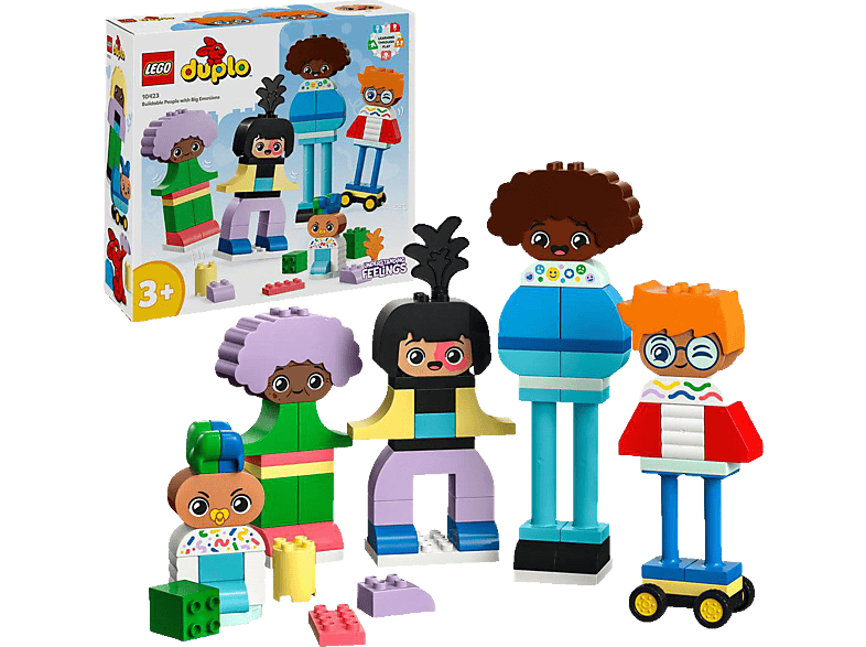 LEGO Duplo 10423 Baubare Menschen mit großen Gefühlen Bausatz, Mehrfarbig von LEGO
