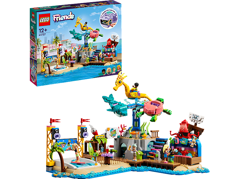 LEGO Friends 41737 Strand-Erlebnispark Bausatz, Mehrfarbig von LEGO