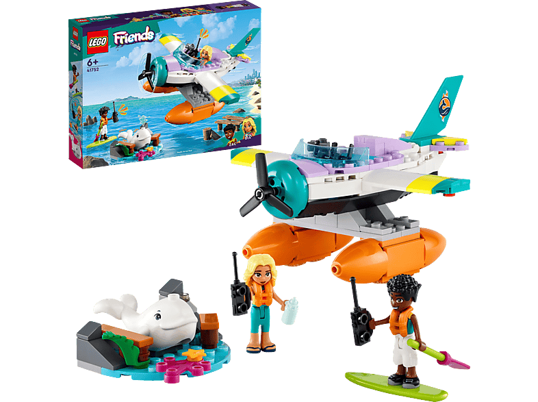 LEGO Friends 41752 Seerettungsflugzeug Bausatz, Mehrfarbig von LEGO