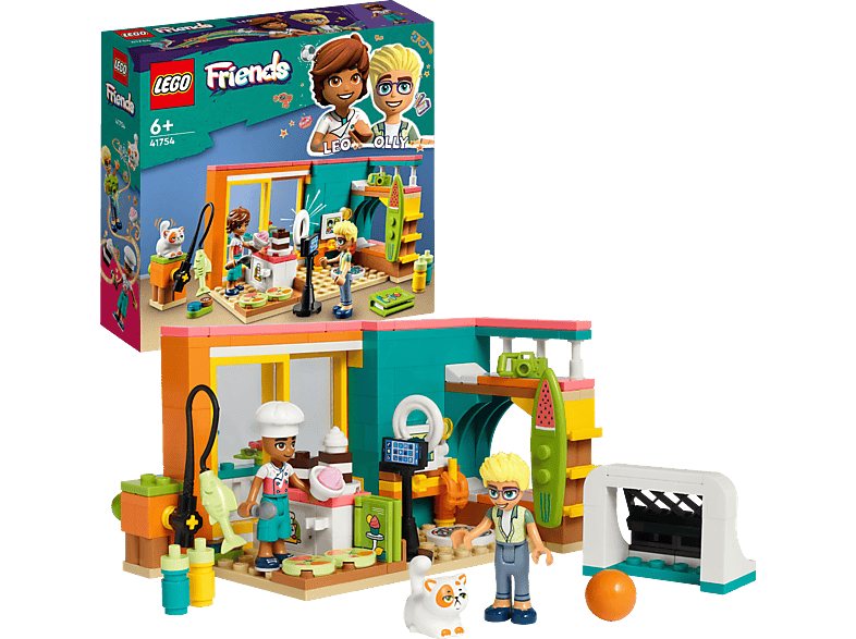 LEGO Friends 41754 Leos Zimmer Bausatz, Mehrfarbig von LEGO