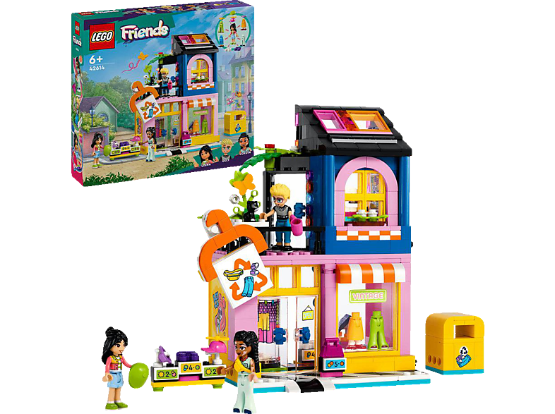 LEGO Friends 42614 Vintage-Modegeschäft Bausatz, Mehrfarbig von LEGO
