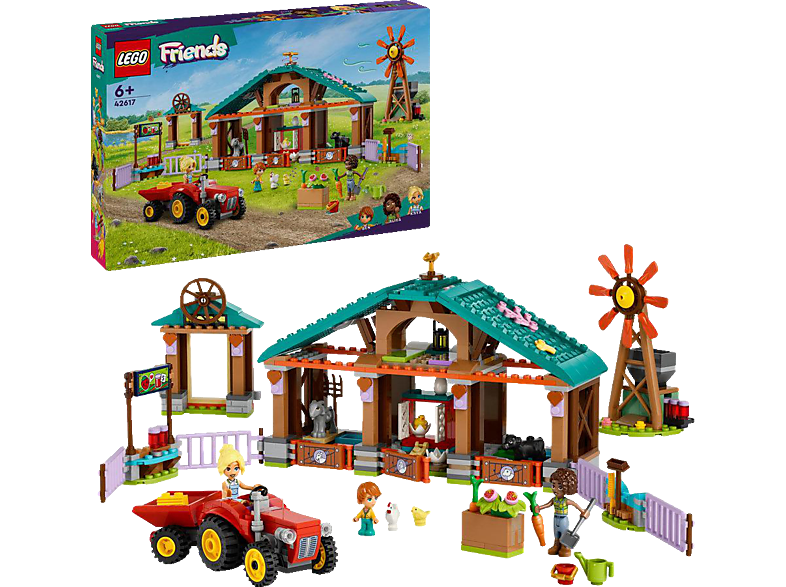 LEGO Friends 42617 Auffangstation für Farmtiere Bausatz, Mehrfarbig von LEGO