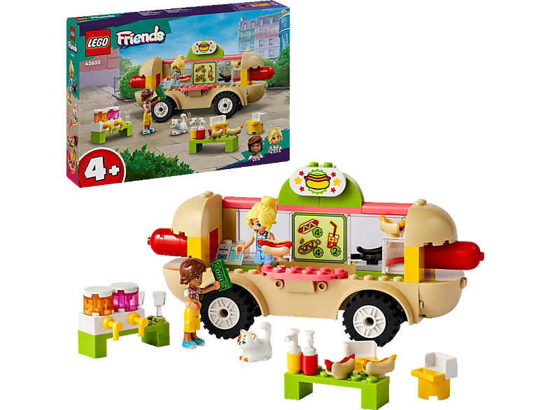 LEGO Friends 42633 Hotdog-Truck Bausatz, Mehrfarbig von LEGO