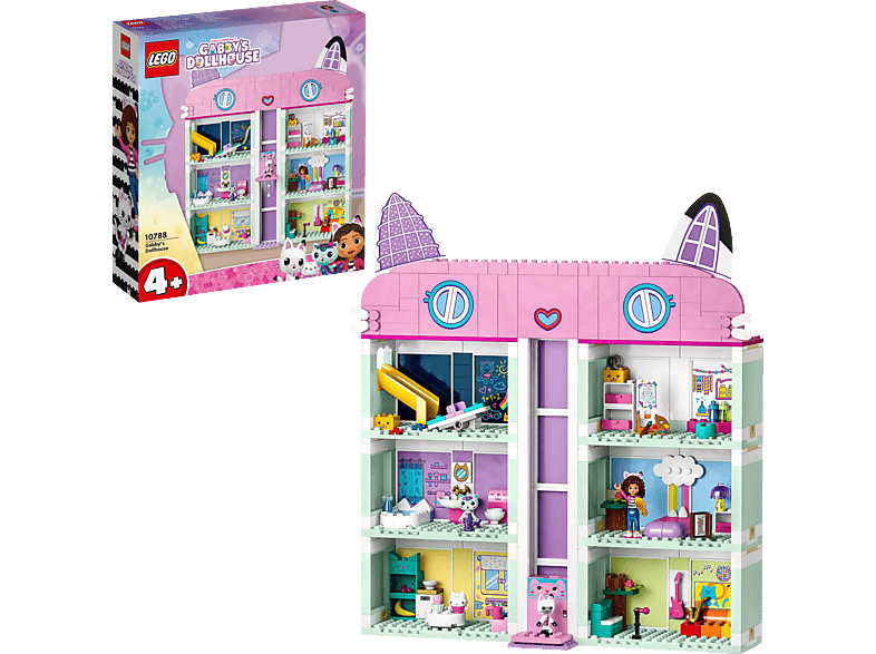 LEGO Gabby's Dollhouse 10788 Gabbys Puppenhaus Bausatz, Mehrfarbig von LEGO