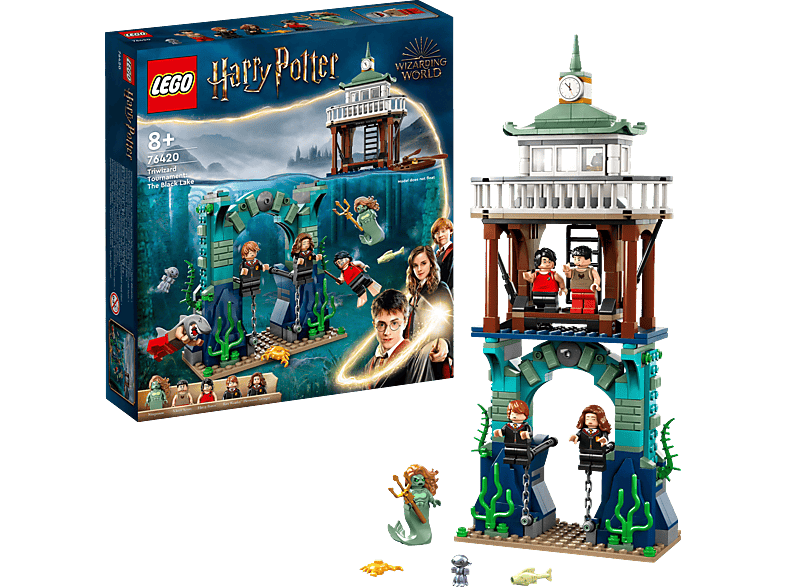 LEGO Harry Potter 76420 Trimagisches Turnier: Der Schwarze See Bausatz, Mehrfarbig von LEGO