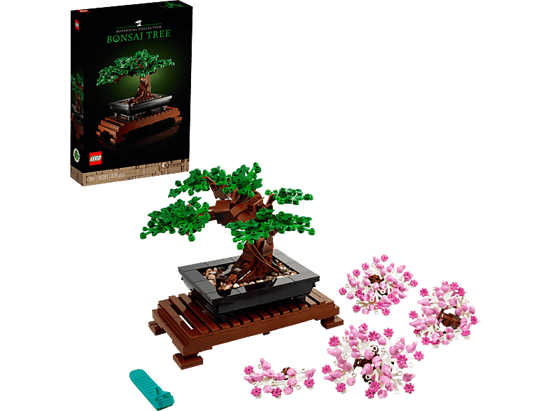 LEGO Icons 10281 Bonsai Baum Bausatz, Mehrfarbig von LEGO