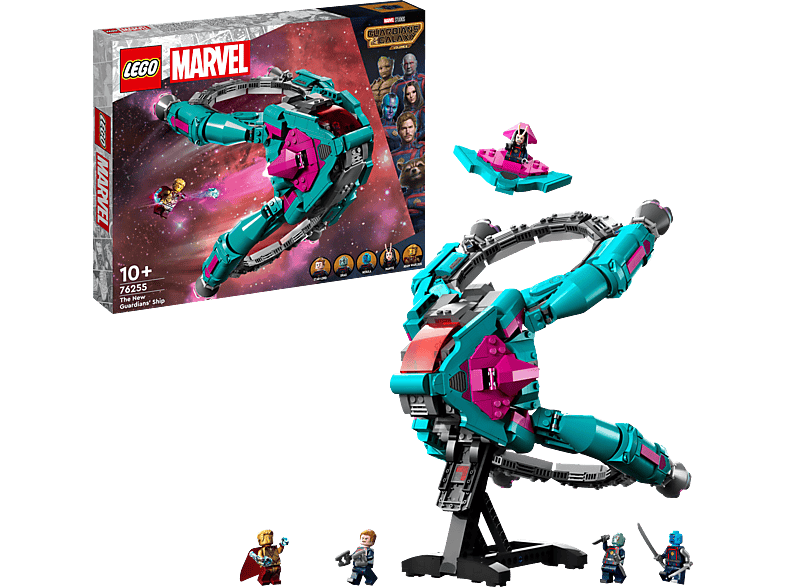 LEGO Marvel 76255 Das neue Schiff der Guardians Bausatz, Mehrfarbig von LEGO