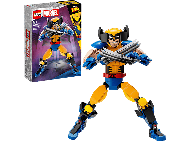 LEGO Marvel 76257 Wolverine Baufigur Bausatz, Mehrfarbig von LEGO