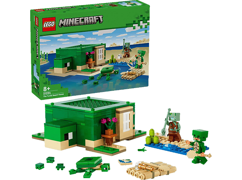 LEGO Minecraft 21254 Das Schildkrötenstrandhaus Bausatz, Mehrfarbig LEGO Minecraft 21254 Das Schildkrötenstrandhaus Bausatz, Mehrfarbig von LEGO