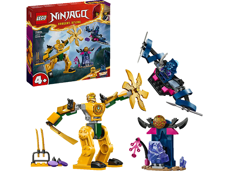LEGO Ninjago 71804 Arins Battle Mech Bausatz, Mehrfarbig LEGO Ninjago 71804 Arins Battle Mech Bausatz, Mehrfarbig von LEGO