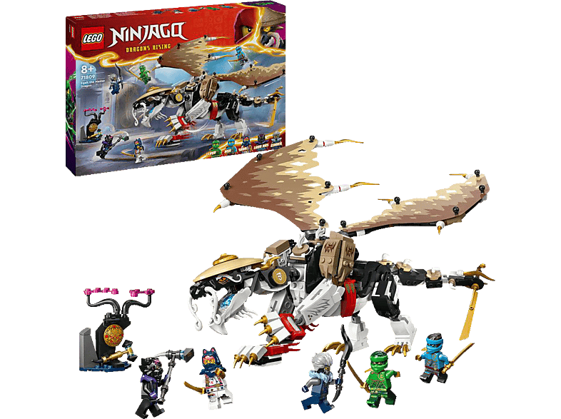 LEGO Ninjago 71809 Egalt der Meisterdrache Bausatz, Mehrfarbig von LEGO