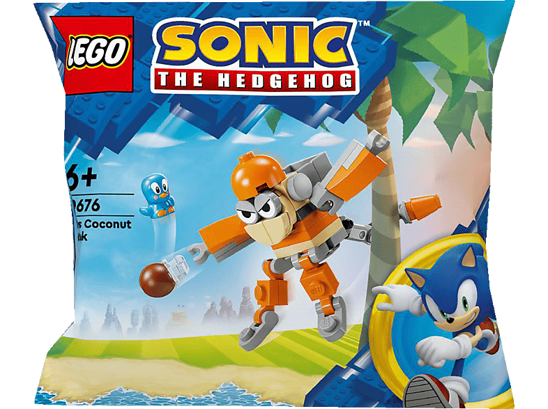 LEGO Sonic 30676 Kikis Kokosnussattacke Bausatz, Mehrfarbig von LEGO