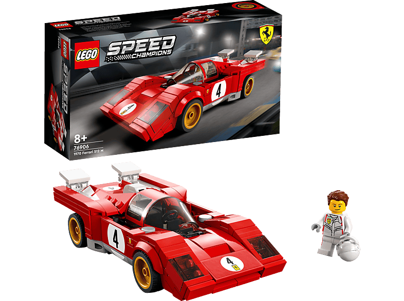 LEGO Speed Champions 76906 1970 Ferrari 512 M Bausatz, Mehrfarbig von LEGO