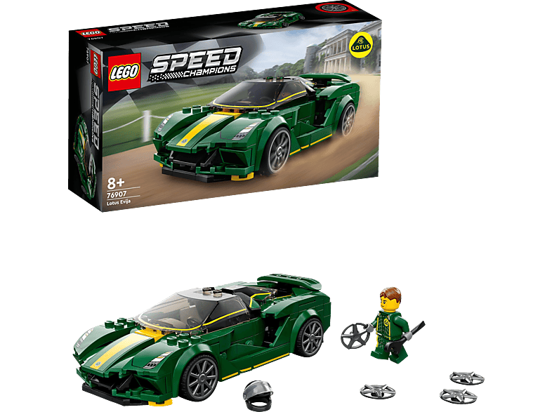 LEGO Speed Champions 76907 Lotus Evija Bausatz, Mehrfarbig von LEGO