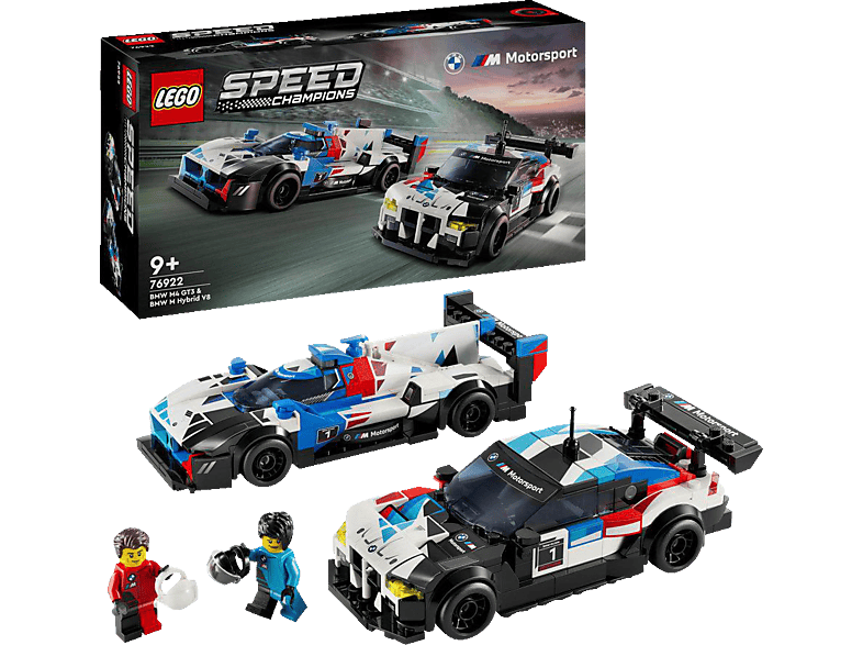 LEGO Speed Champions 76922 BMW M4 GT3 & M Hybrid V8 Rennwagen Bausatz, Mehrfarbig LEGO Speed Champions 76922 BMW M4 GT3 & M Hybrid V8 Rennwagen Bausatz, Mehrfarbig von LEGO